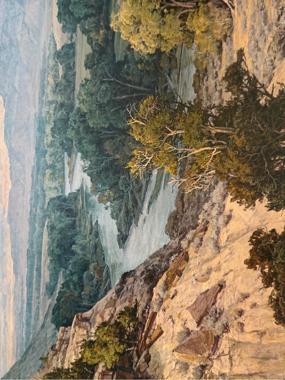 clyde aspevig Signed Painting Of The Valley